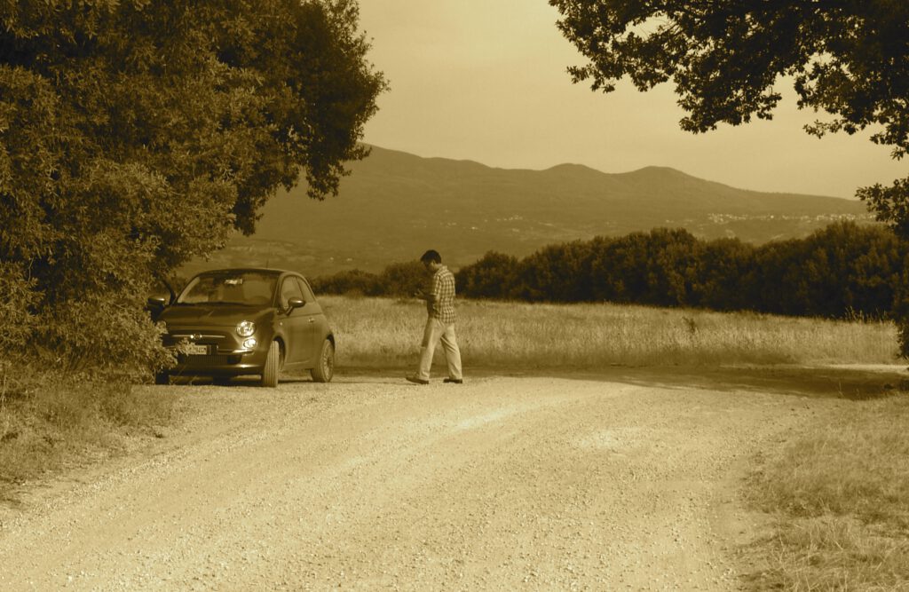 Tuscan Dirt Road