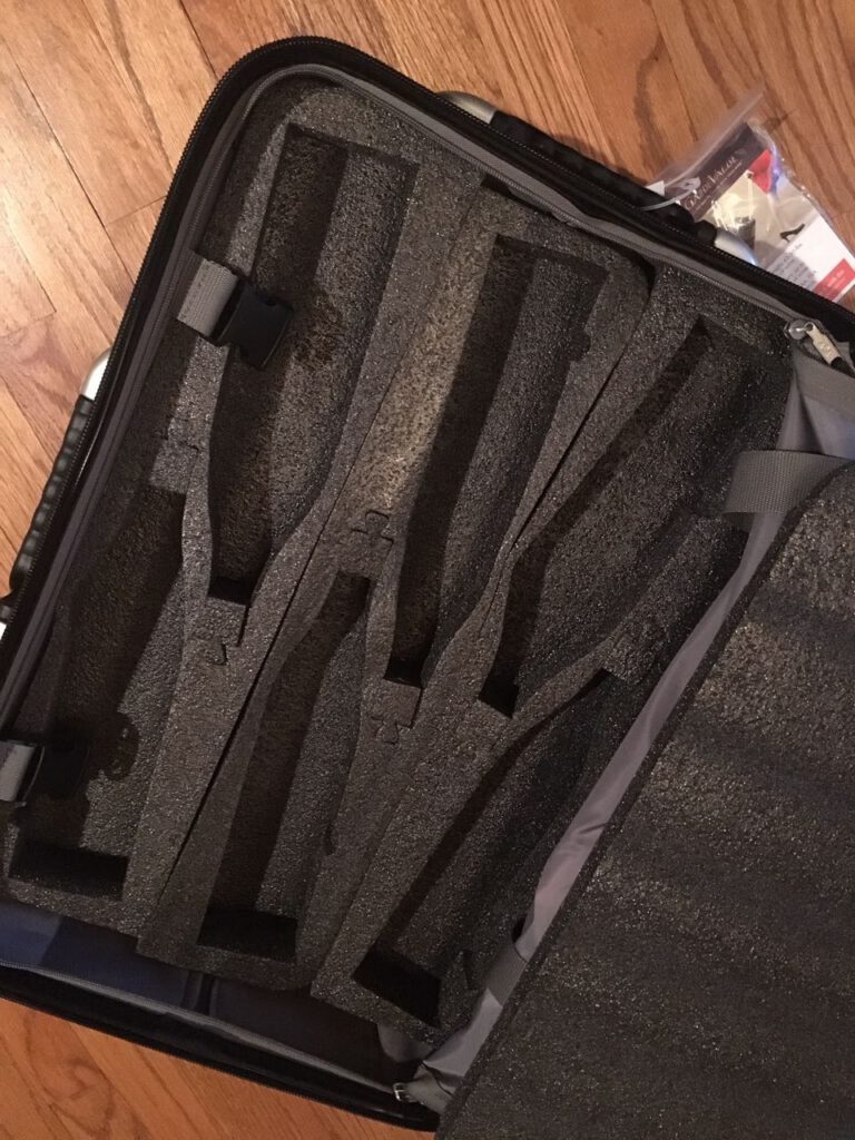 vingardevalise foam inserts